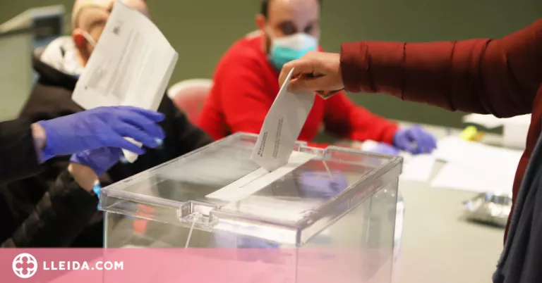 Lleida registra la participació més baixa des del restabliment de la democràcia