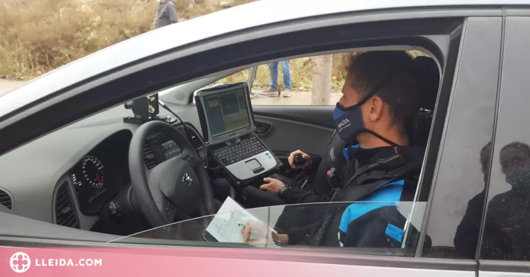 Enxampat un jove que es va gravar conduint a 124km/h a Lleida