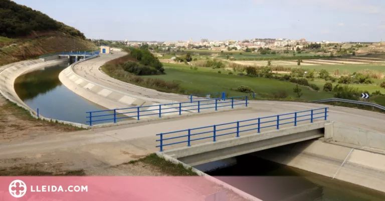 Arrenca la campanya de reg al canal Segarra-Garrigues