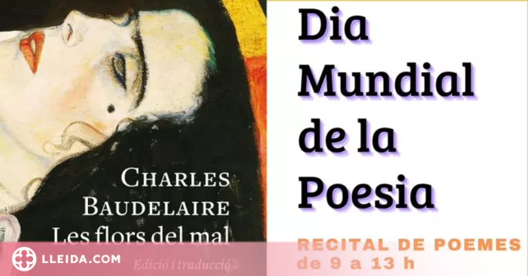 El CNL de Lleida celebra el Dia Mundial de la Poesia amb Pere Rovira i Charles Baudelaire