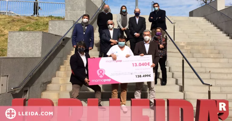 Mamapop dona més de 13.000 euros a l'IRBLleida