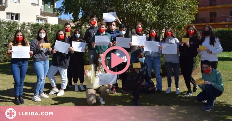 ⏯️ Doble premi de la Societat Catalana de Biologia per l'alumnat d'un institut lleidatà