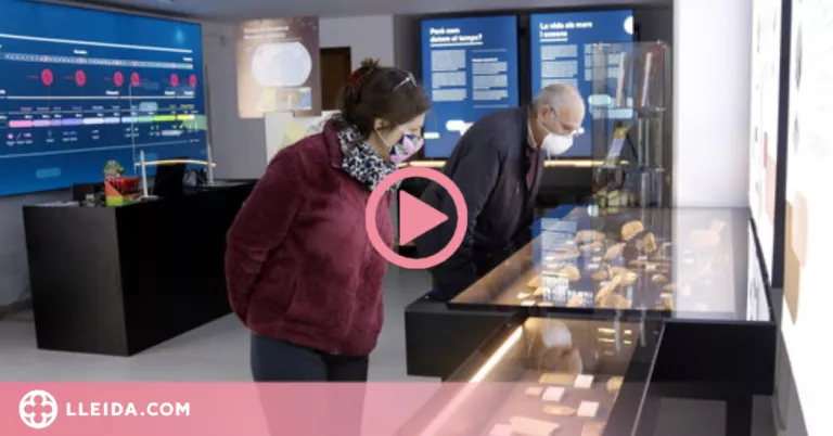 ⏯️ El Centre d'Interpretació del Montsec obre al públic amb fòssils de fa 125 milions d'anys