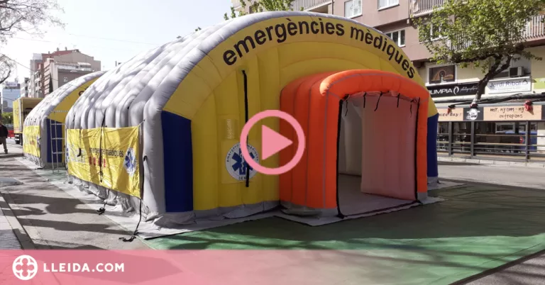 ⏯️ Instal·len un punt de cribratge a la Zona Alta de Lleida
