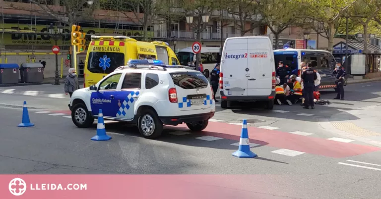 Atropellen una dona de 83 anys a la Rambla de Ferran de Lleida