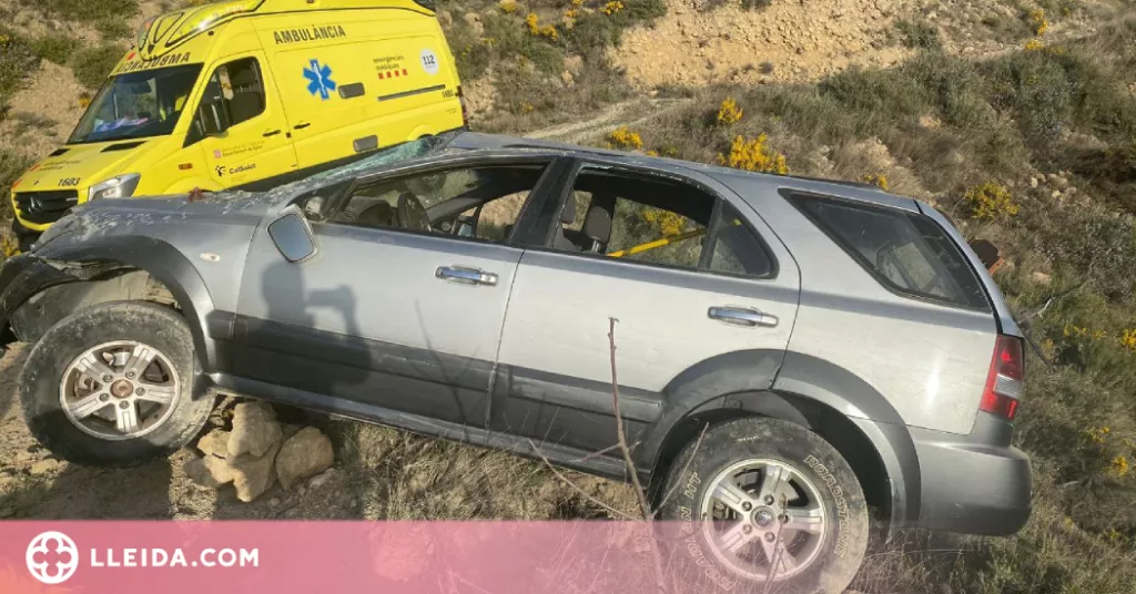 Rescaten un conductor accidentat al Pallars Jussà