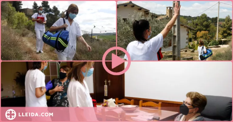 ⏯️ Així es vacuna al món rural: servei a domicili i recorreguts a peu per fer arribar les dosis