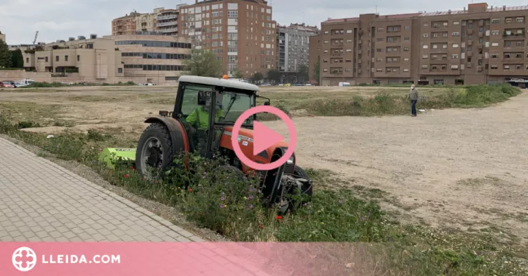 ⏯️ Comença l'adequació per convertir en parc el solar d'Alcalde Pujol