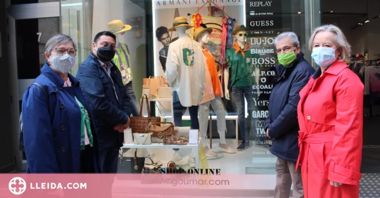 L’Aplec del Caragol, als aparadors de les botigues de Lleida