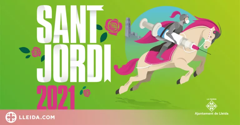 Així tornarà la Diada de Sant Jordi a Lleida