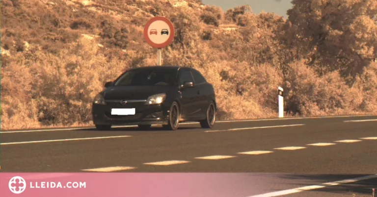 Enxampat conduint a 181 km/h per N-240 a les Garrigues
