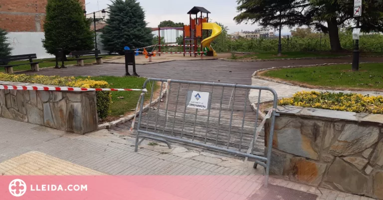 Un municipi del Segrià tanca parcs infantils per aturar l'augment de contagis