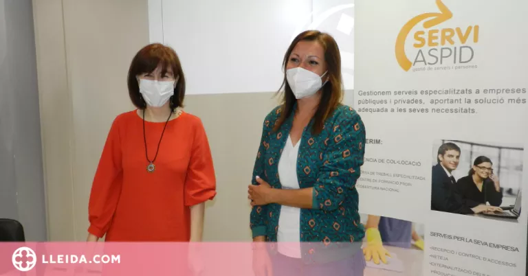 Aspid va aconseguir feina per a 125 persones amb discapacitat o aturades el 2020