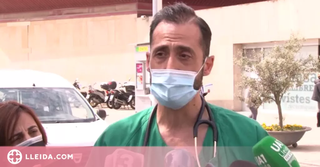 ⏯️ L'Arnau de Vilanova alerta hi ha el doble de pacients covid que en l'últim desconfinament