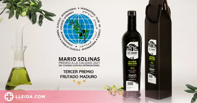 Nou premi internacional per l'oli d’oliva verge extra Les Cabanes de Juncosa