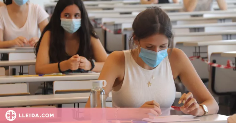 Sanitat recomana mantenir aquestes mesures de prevenció durant la selectivitat