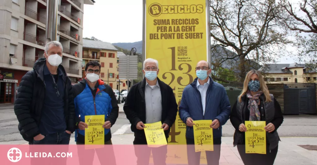 L'Alta Ribagorça se suma al sistema que recompensa per reciclar