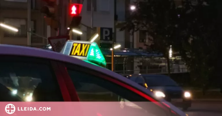 Detingut per atracar i apallissar un taxista a Lleida