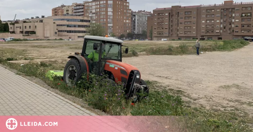 Participa en la plantació d'arbrat als nous parcs del carrer Alcalde Pujol i Ciutat Jardí de Lleida