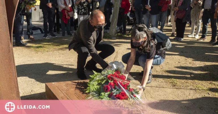 Lleida homenatja les persones deportades a Mauthausen