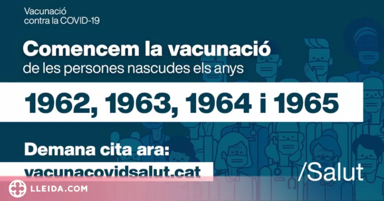 Les persones d'entre 50 i 55 anys ja poden demanar cita per vacunar-se