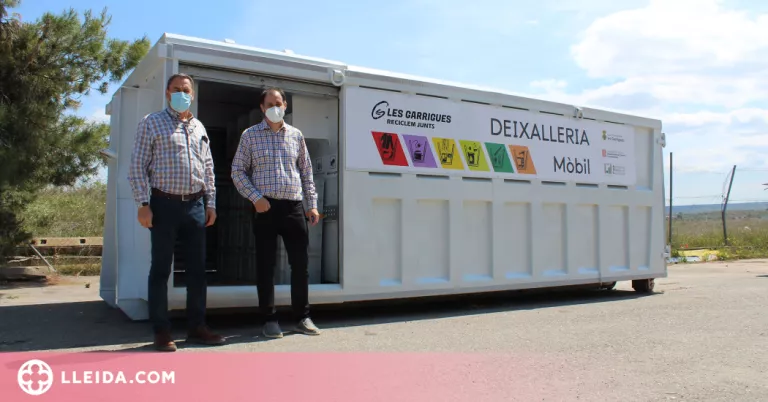 Les Garrigues posa en marxa la deixalleria mòbil després de restaurar-la