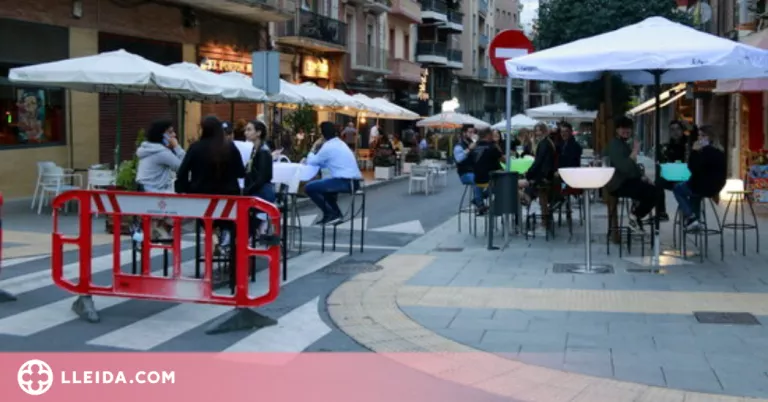 Nous talls de trànsit el cap de setmana a Lleida per facilitar la ubicació de terrasses