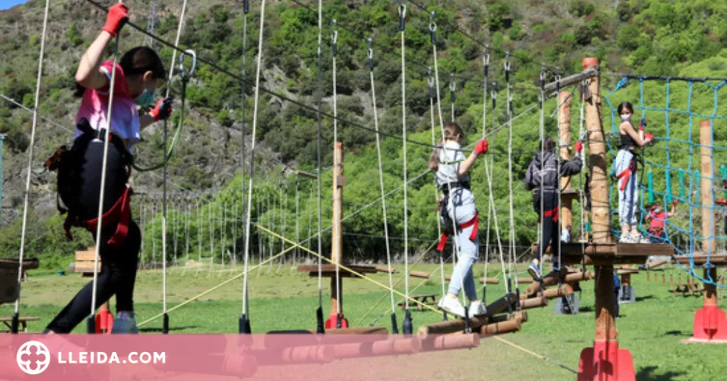 ⏯️ El Pallars Sobirà rep els primers grups d'escolars per fer activitats de natura des de l'inici de la pandèmia