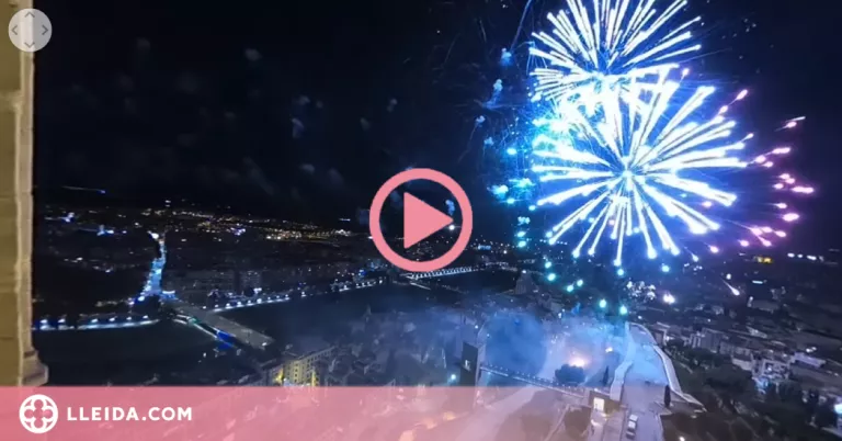 ⏯️ Reviu en 360 graus l'espectacle que va cloure la Festa Major de Lleida