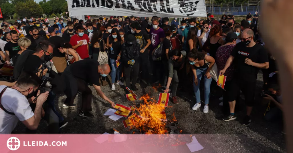 ⏯️ Manifestació a Lleida pels tres mesos de l’empresonament de Hasel
