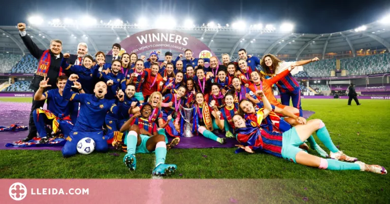 El Barça del balaguerí Lluís Cortés fa història i guanya la Champions