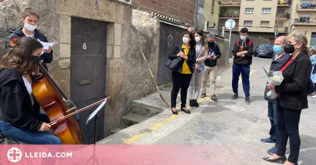 Tàrrega honora els seus deportats als camps nazis amb llambordes Stolpersteine