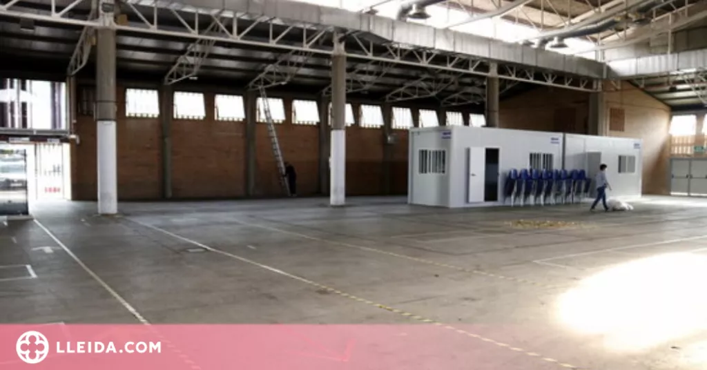 ⏯️ Preparen el pavelló de Fira de Lleida per tornar a atendre temporers