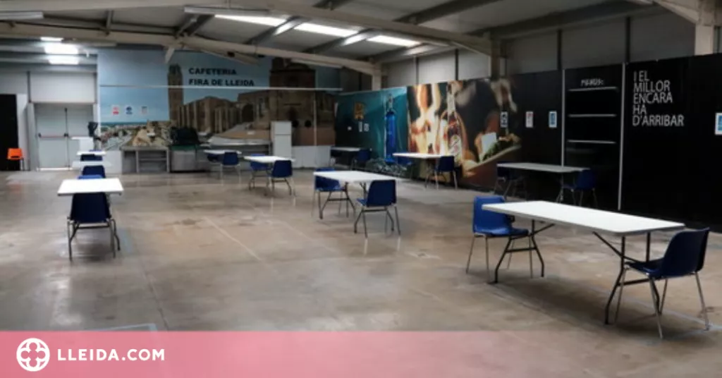 ⏯️ Obre el pavelló 3 de Fira de Lleida amb 122 places per a temporers i sensesostre