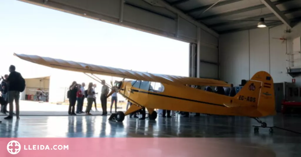 ⏯️ El Reial Aeri Club de Lleida restaura l’avió amb permís de vol més antic de l’Estat
