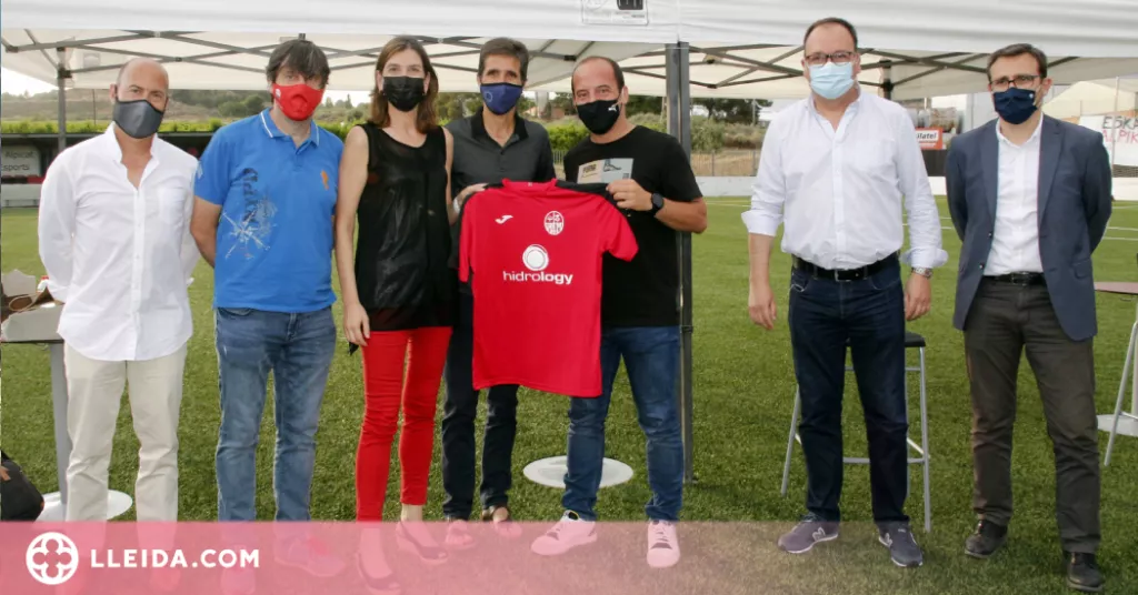 ​Lluís Cortés fa bandera del futbol femení a Alpicat