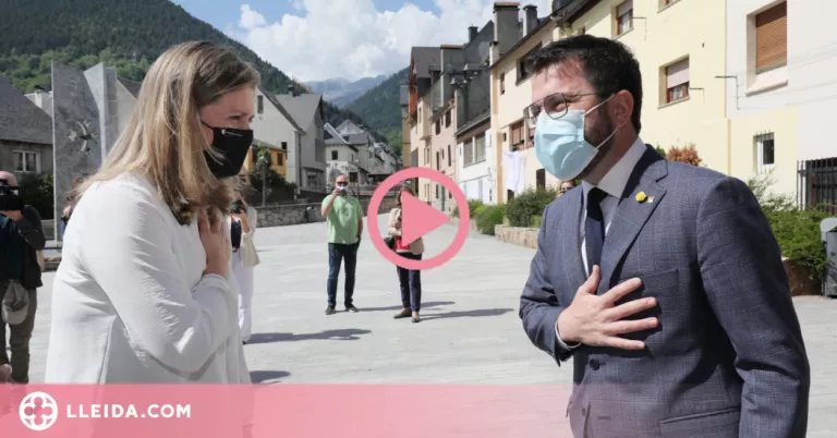 ⏯️ Aragonès es compromet a desplegar la Llei d'Aran