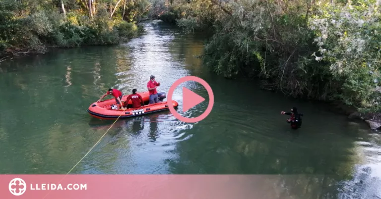 ⏯️ Troben mort un noi que s'ha ofegat al riu Segre