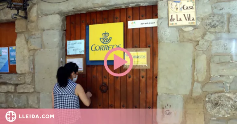 ⏯️ Indignació a la Vall de Lord, sense servei de Correus perquè la cartera està de baixa