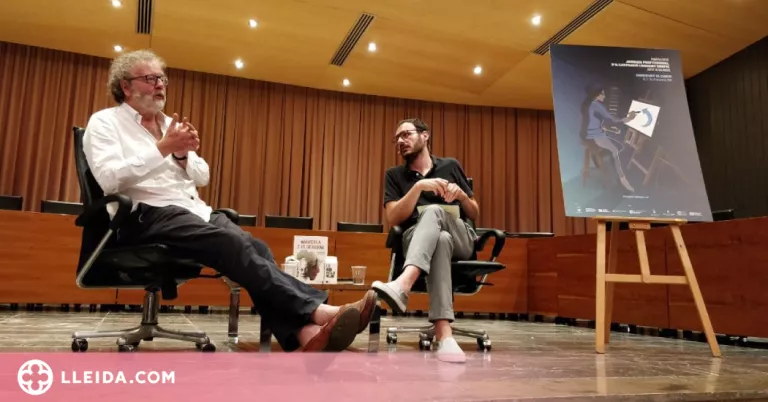 Lara Costafreda, Oriol Malet i John Carlin "dibuixen el canvi" a Balaguer