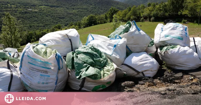 ⏯️ Els ramaders reclamen materials més sostenibles per embolicar les bales d'herba