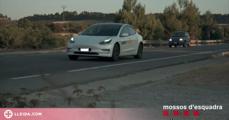 Enxampat un conductor andorrà que circulava a 187 km/h a l'Urgell