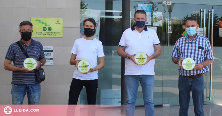 Les Garrigues entrega els distintius de qualitat ‘Restaurant Verge Extra’