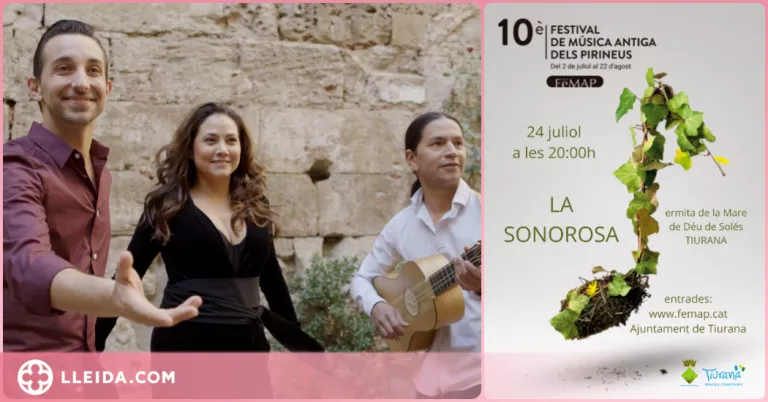 Tiurana gaudirà per primera vegada del Festival de Música Antiga dels Pirineus