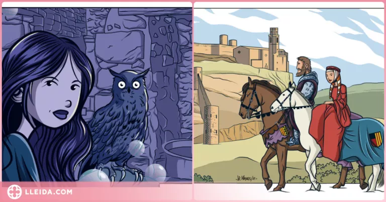 Més de 25 atractius turístics de la Noguera, il·lustrats i explicats per a infants