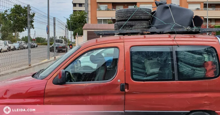 Detinguts tres joves a Lleida que acabaven de robar en una deixalleria