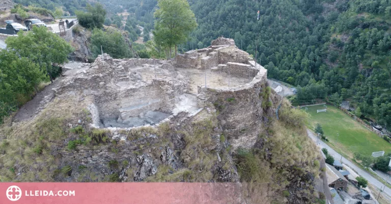 Avança l'excavació del Castell de Tavascan