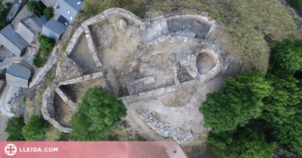 Avança l'excavació del Castell de Tavascan