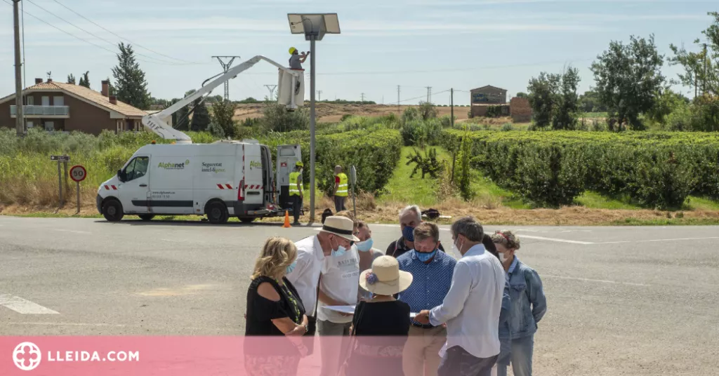 ⏯️ La Paeria instal·la les primeres càmeres a l’Horta per combatre robatoris
