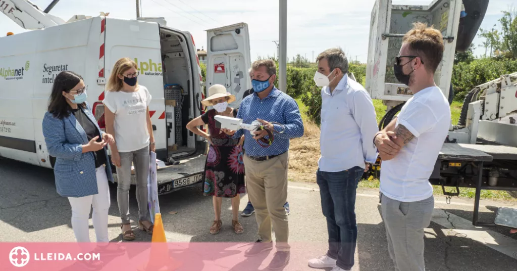 ⏯️ La Paeria instal·la les primeres càmeres a l’Horta per combatre robatoris